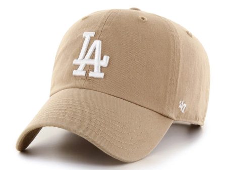 ’47 BRAND Los Angeles Dodgers - ’47 CLEAN UP KHAKI【NLRGW12GWS】 For Sale