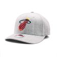 Mitchell＆Ness Miami Heat - NBA TEAM HEATHER 2.0 STRETCH SNAPBACK HWC HEAT【HHSS3276-MHE】 For Discount