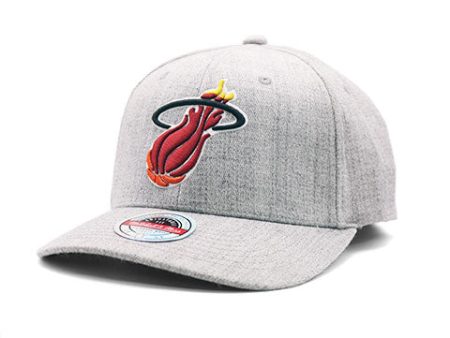 Mitchell＆Ness Miami Heat - NBA TEAM HEATHER 2.0 STRETCH SNAPBACK HWC HEAT【HHSS3276-MHE】 For Discount