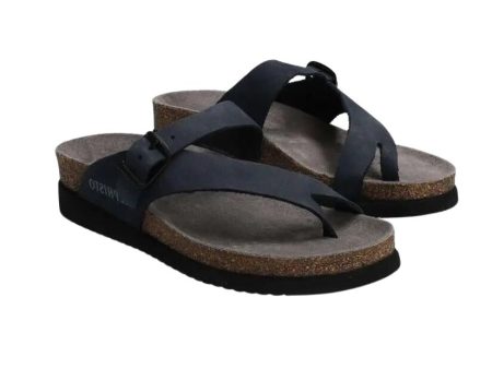 Helen - Navy Sandalbuck Online now