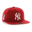 ’47 BRAND Yankees Sure Shot 47 CAPTAIN Razor Red 【SRS17WBP】 For Discount