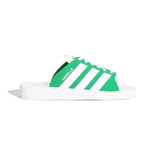 adidas GAZELLE BEACH W GREEN FTWWHT アディダス ガゼル ビーチ W グリーン フットウェアホワイト【JQ7426】 on Sale