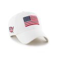 ’47 BRAND USA FLAG HERITAGE FRONT 47 CLEAN UP WHITE 【HRTGF198GWS】 Online