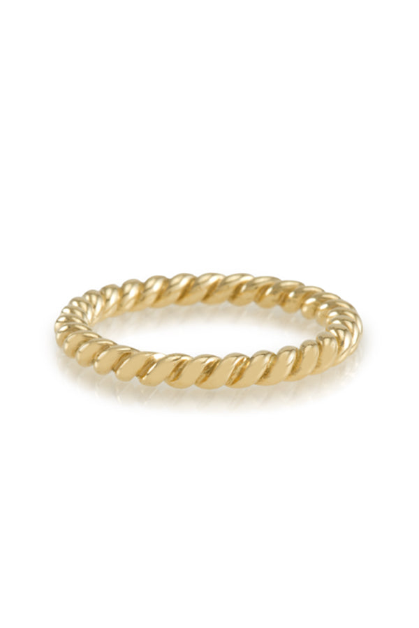 14K Yellow Gold Twist Ring Online