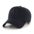 ’47 BRAND YANKEES BLACK TONAL 47 CLEAN UP BLACK 【RGW17GWSNL】 For Cheap