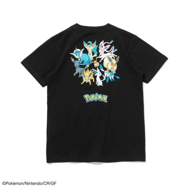 【Kids】NEW ERA × POKEMON - SS CT TEE PKMN PIK EEVFRI BLK【14124542】 Supply