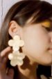 Double Flower Weave Gold Earrings (Sold Out) Discount