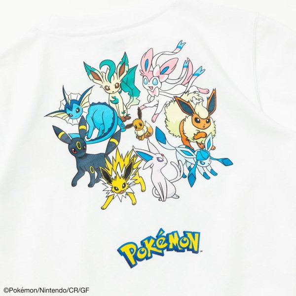 【Kids】NEW ERA × POKEMON - SS CT TEE PKMN PIK EEVFRI WHI【14124541】 For Discount