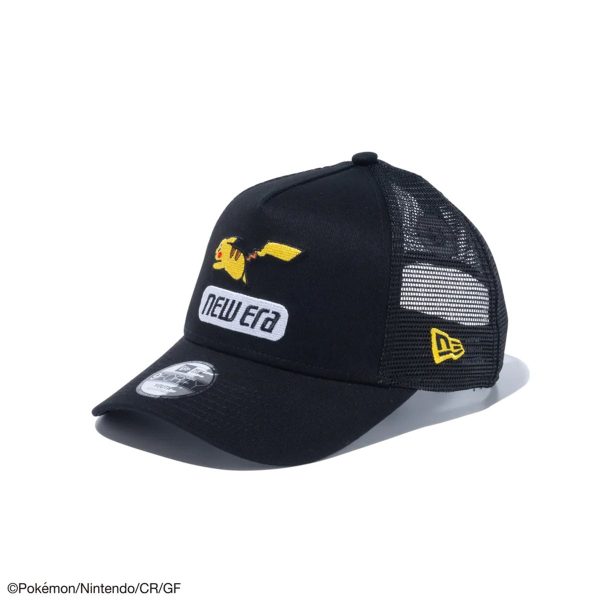 【KIDS】NEW ERA × POKEMON - YOUTH 9FORTY A-FRAME TRACKER POKEMON PIKA BLK【14124522】 For Discount