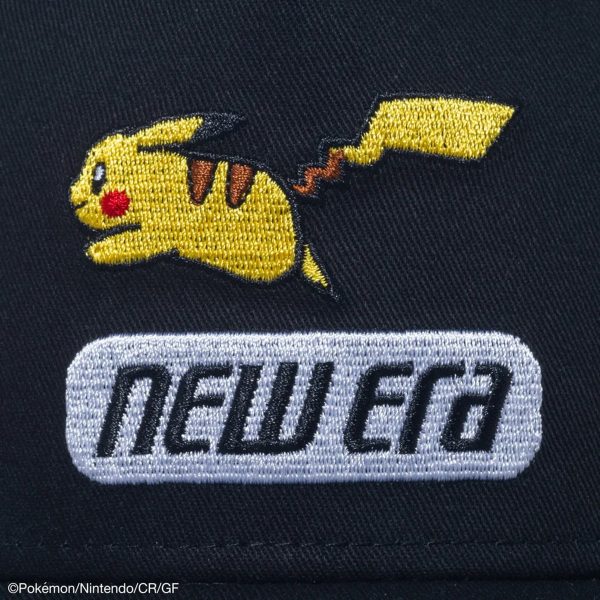 【KIDS】NEW ERA × POKEMON - YOUTH 9FORTY A-FRAME TRACKER POKEMON PIKA BLK【14124522】 For Discount