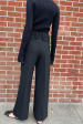 Ulla Wide Leg Trousers in Black (Sold Out) Hot on Sale