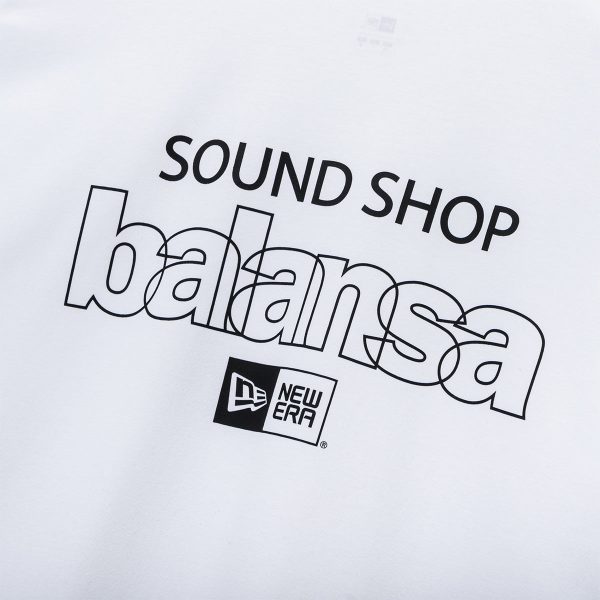 NEW ERA × SOUND SHOP balansa - AP BALANSA SHORT SLEEVE TEE  WHITE【13822796】 Online now