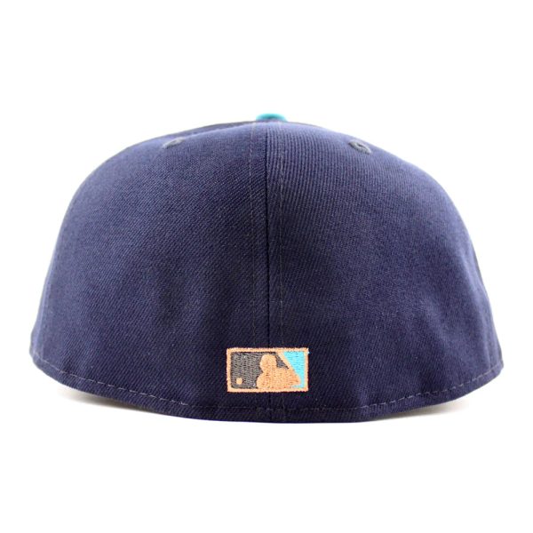 NEW ERA San Diego Padres - 40TH ANNIVERSARY 59FIFTY NAVY AQUA GRAY Online Hot Sale