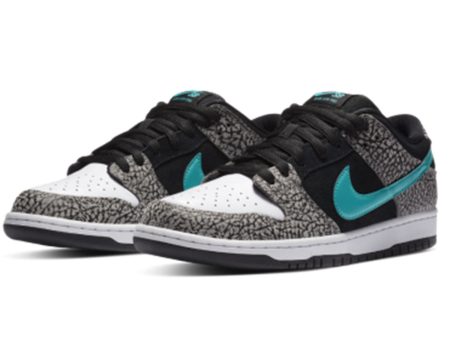 atmos × NIKE SB DUNK LOW PRO   MEDIUM GREY CLEAR JADE-BLACK-WHITE   アトモス × ナイキ SB ダンク ロー PRO   ミディアムグレー   【bq6817-009】 Cheap