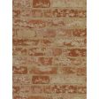 York BZ9206 Red Book Stuccoed Brick Wallpaper Online Sale