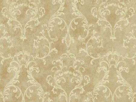 York VR3485 Rhapsody Small Scroll Wallpaper Online Hot Sale