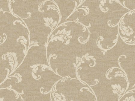 York RE9004 Vintage Patina Ornamental Trail Wallpaper For Sale