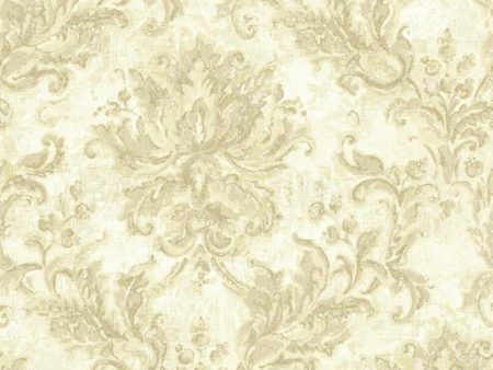 York NV6045 Baton Rouge Vintage Damask Wallpaper Online Hot Sale