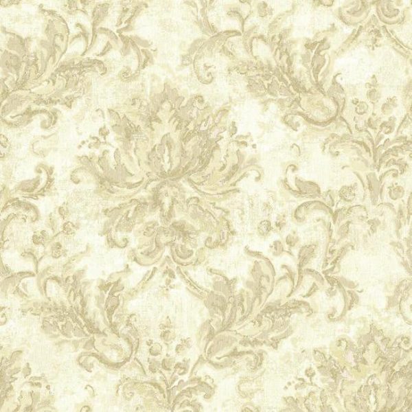 York NV6045 Baton Rouge Vintage Damask Wallpaper Online Hot Sale