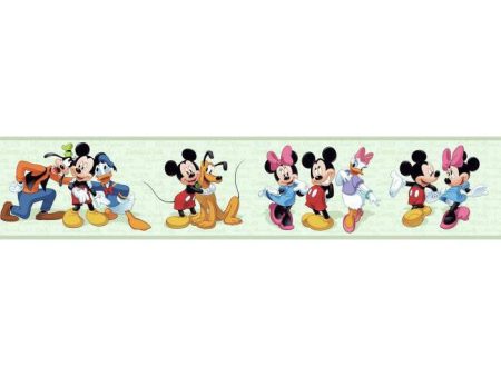 York Wallpaper DK5918BD Border Book Mickey & Friends Large Border Online Sale