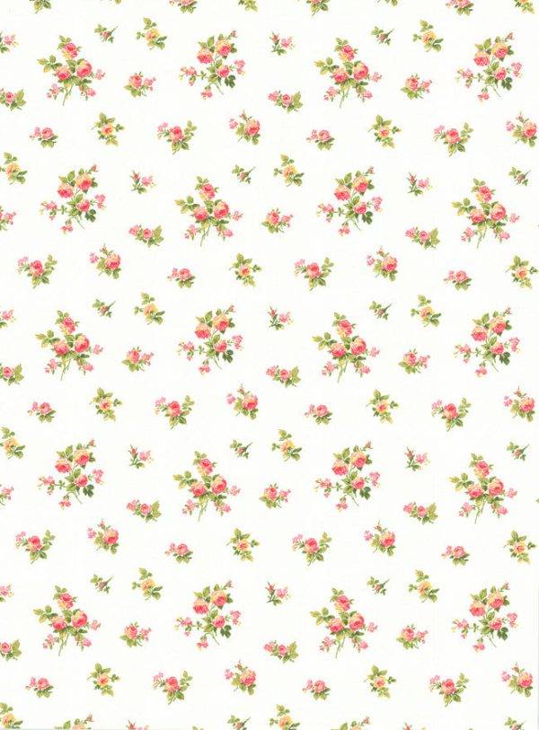 York LY4314 Casabella Mini Rose Toss Wallpaper Fashion