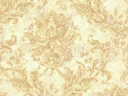 York NV6049 Baton Rouge Vintage Damask Wallpaper Cheap