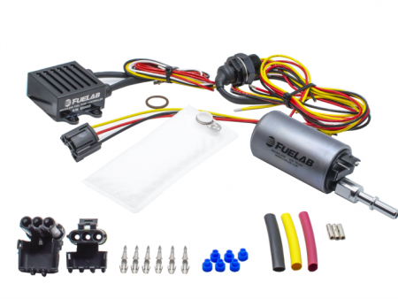 Fuelab 253 In-Tank Brushless Fuel Pump Kit w 5 16 SAE Outlet 72002 74101 Pre-Filter - 500 LPH Online now