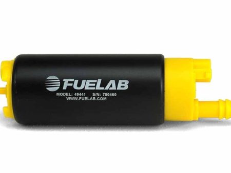 Fuelab 494 High Output In-Tank Electric Fuel Pump - 340 LPH In Offset From Out on Sale