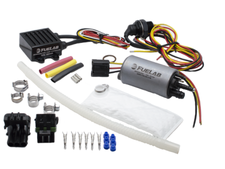 Fuelab 253 In-Tank Brushless Fuel Pump Kit w 9mm Barb & 6mm Siphon 72002 74101 Pre-Filter - 500 LPH Fashion